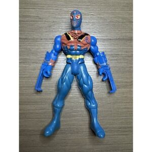 VTG Ultimate Ninja Warrior Posable Action Figure Model Loose 6" Blue VAULTED